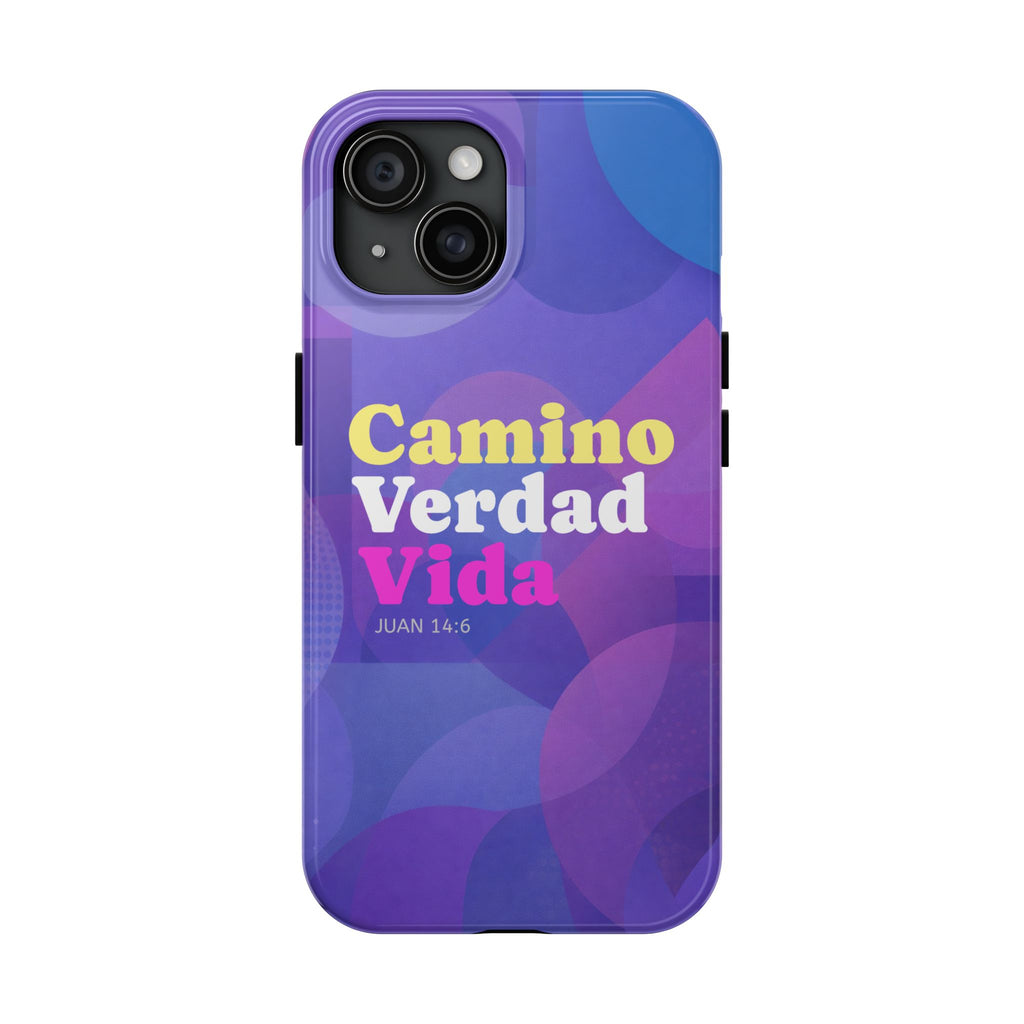 Phone Case — Camino Verdad Vida Spanish Faith Tough iPhone Case