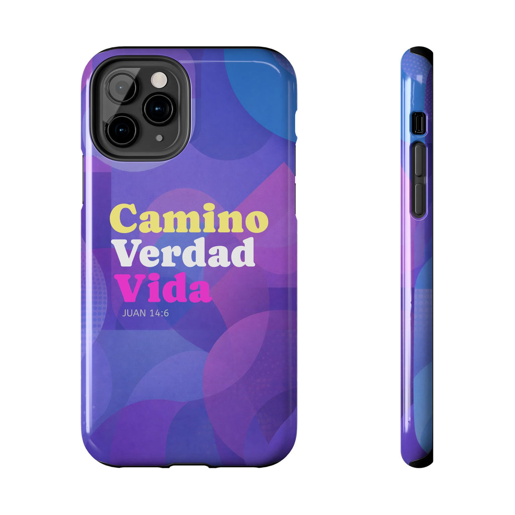 Phone Case — Camino Verdad Vida Spanish Faith Tough iPhone Case