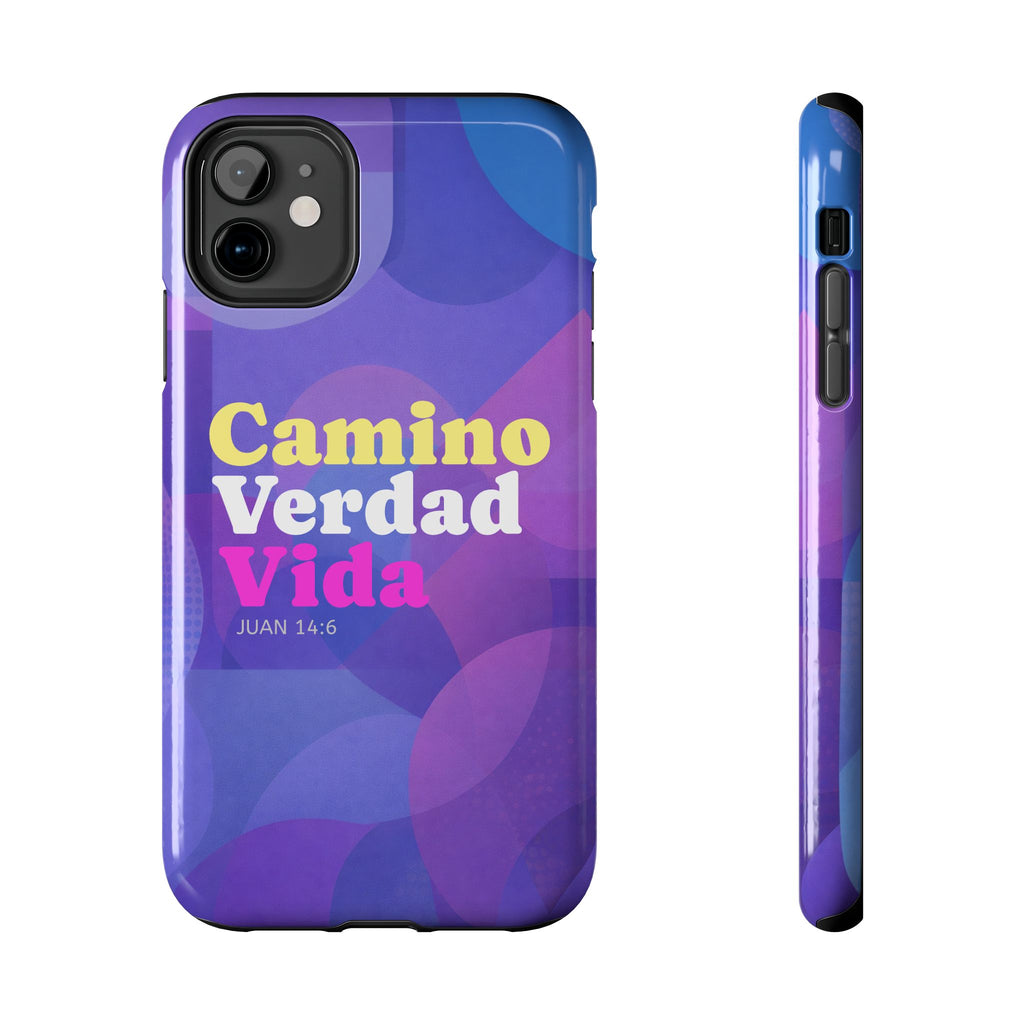 Phone Case — Camino Verdad Vida Spanish Faith Tough iPhone Case