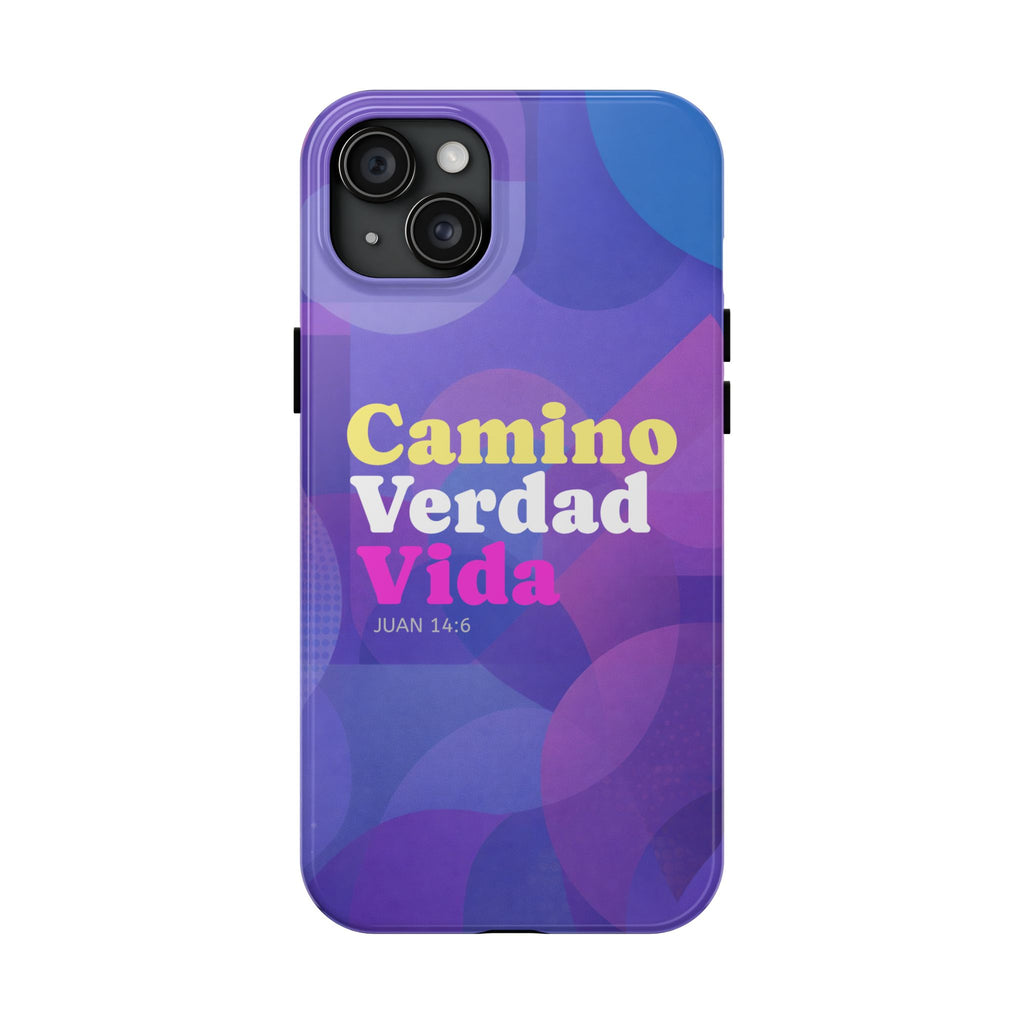 Phone Case — Camino Verdad Vida Spanish Faith Tough iPhone Case