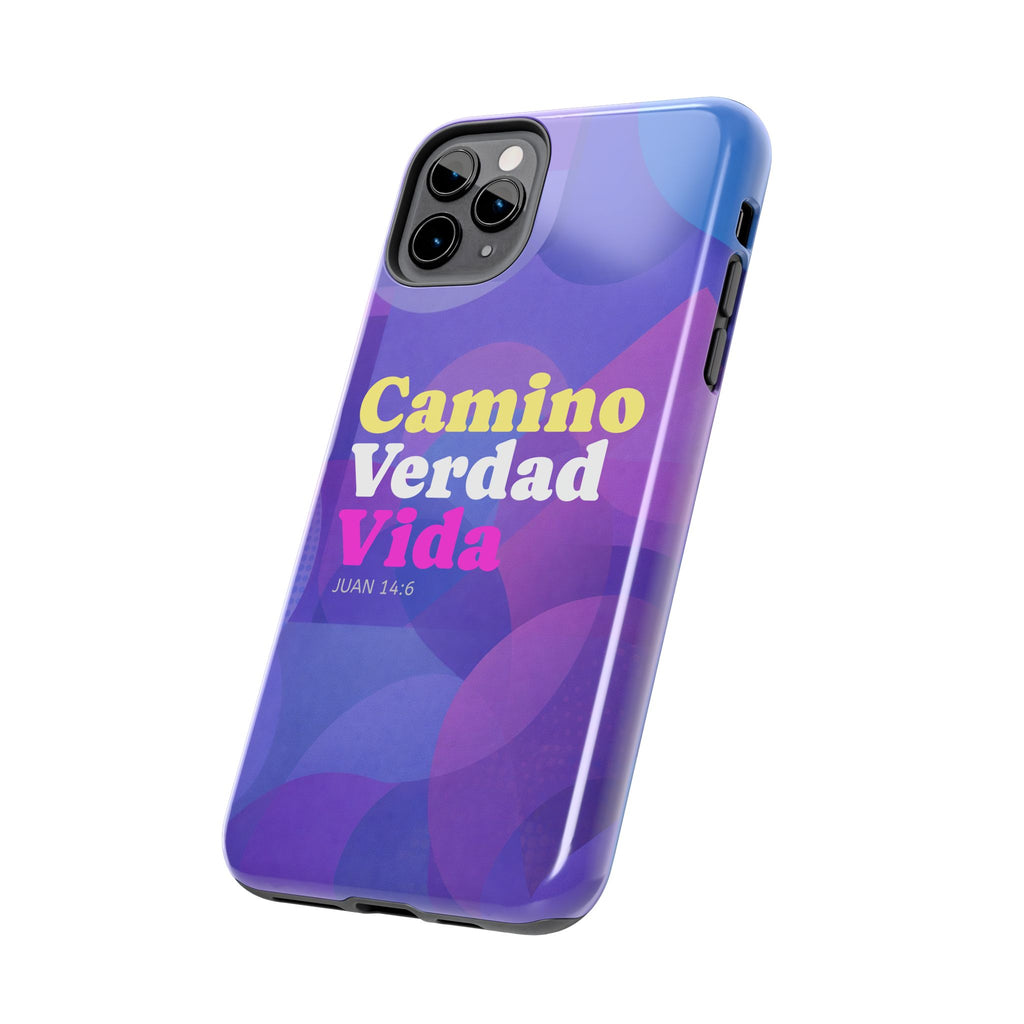 Phone Case — Camino Verdad Vida Spanish Faith Tough iPhone Case