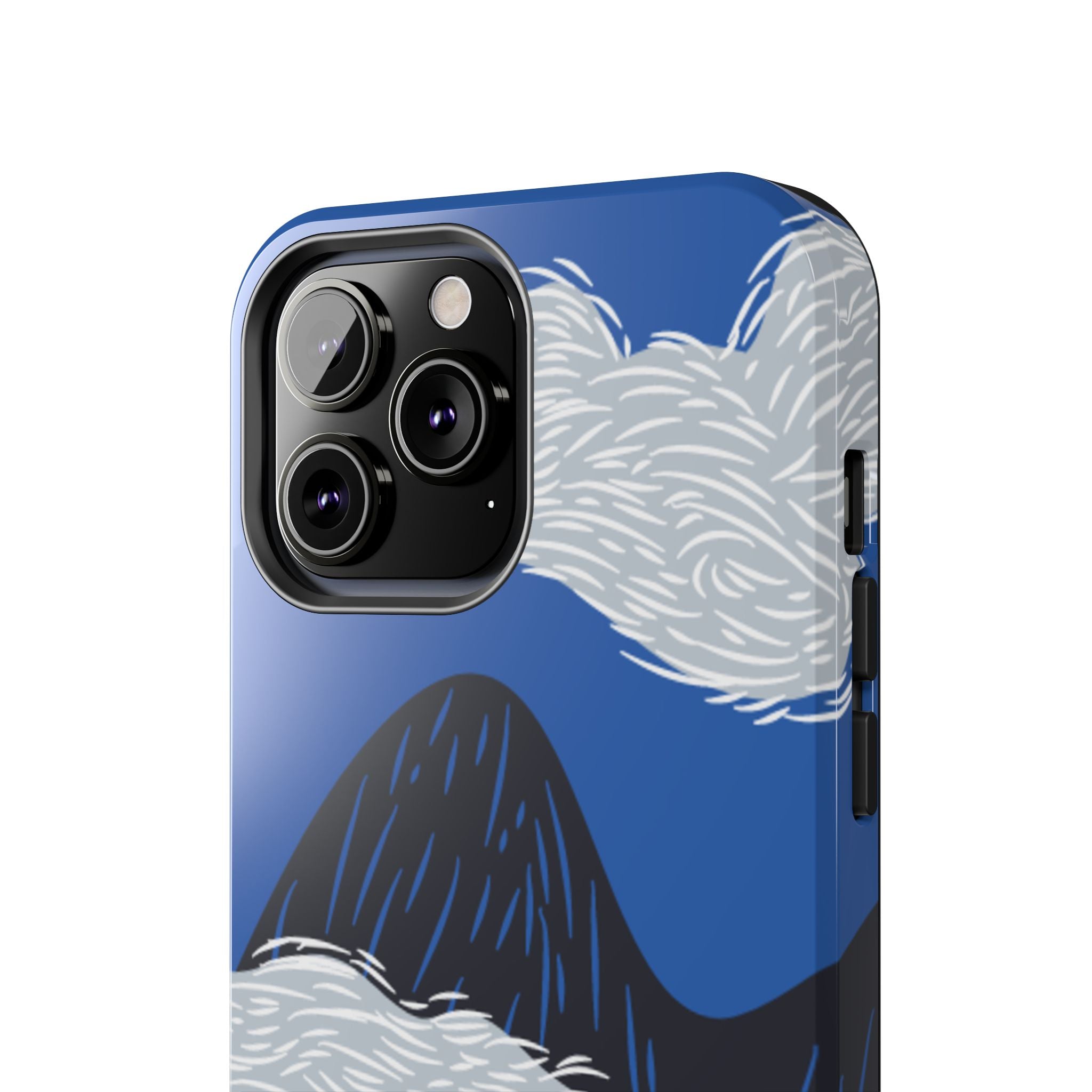Phone Case — "God Is an Artist" Blue Mountain Protective Case