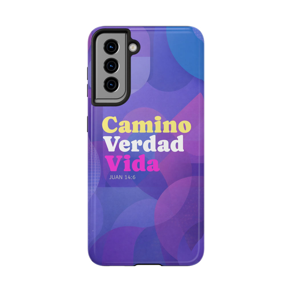 Phone Case — Camino Verdad Vida Spanish Faith Tough iPhone Case