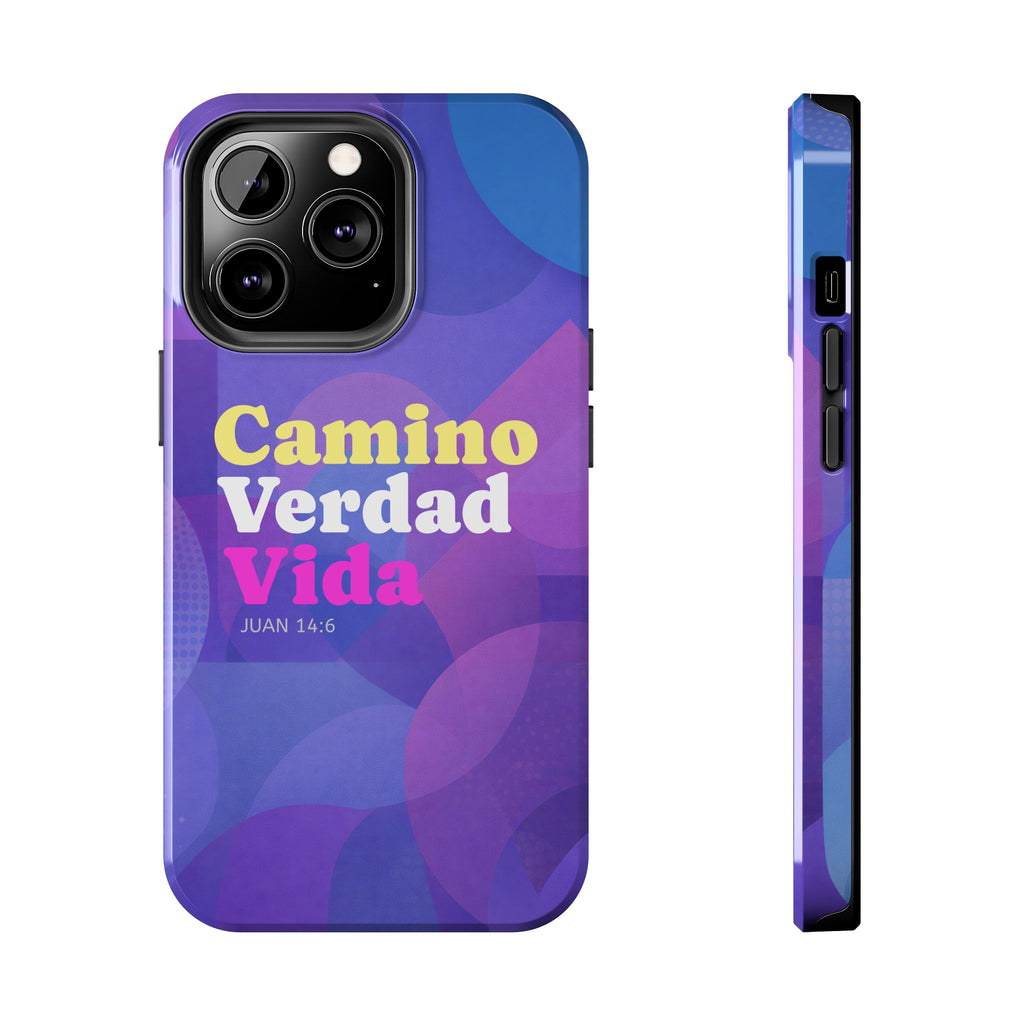 Phone Case — Camino Verdad Vida Spanish Faith Tough iPhone Case