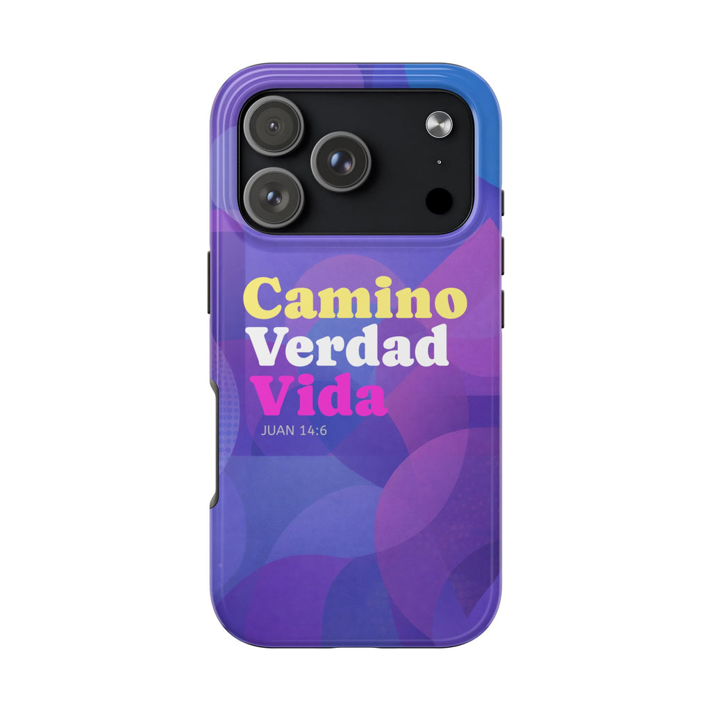 Phone Case — Camino Verdad Vida Spanish Faith Tough iPhone Case