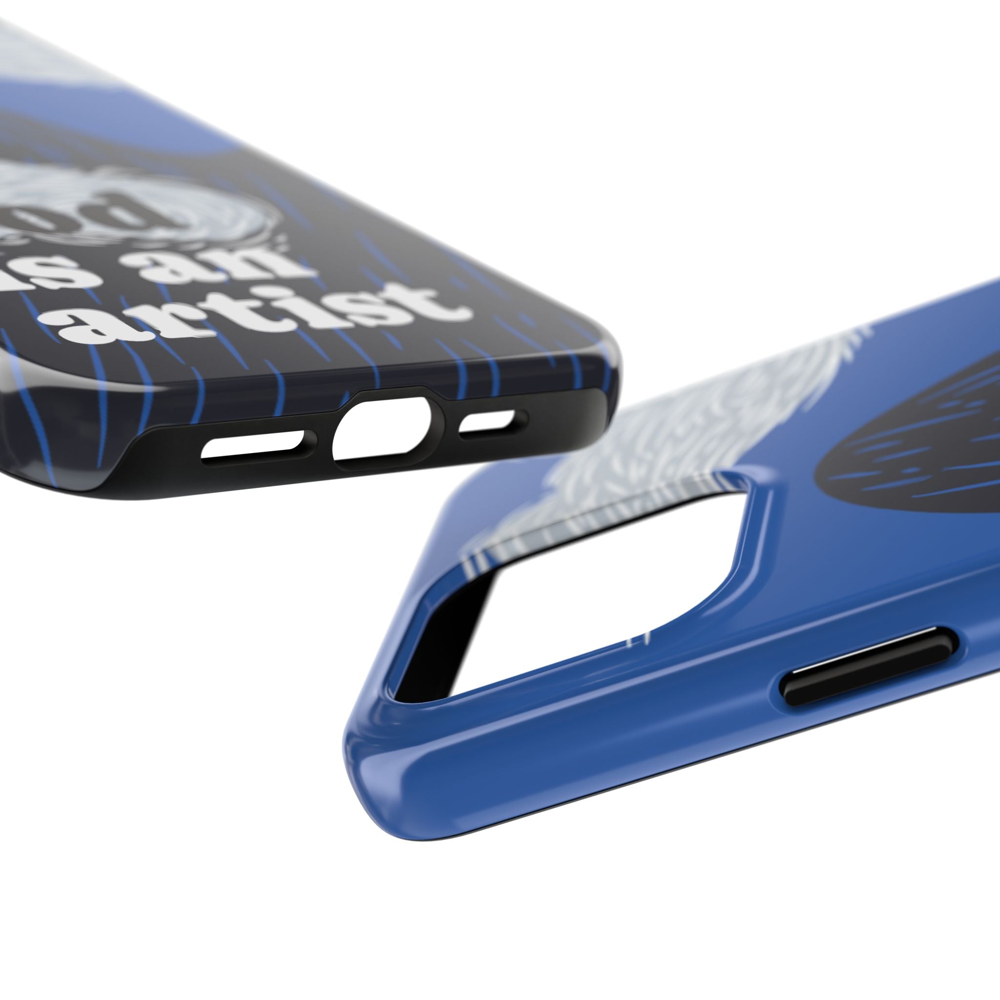 Phone Case — "God Is an Artist" Blue Mountain Protective Case