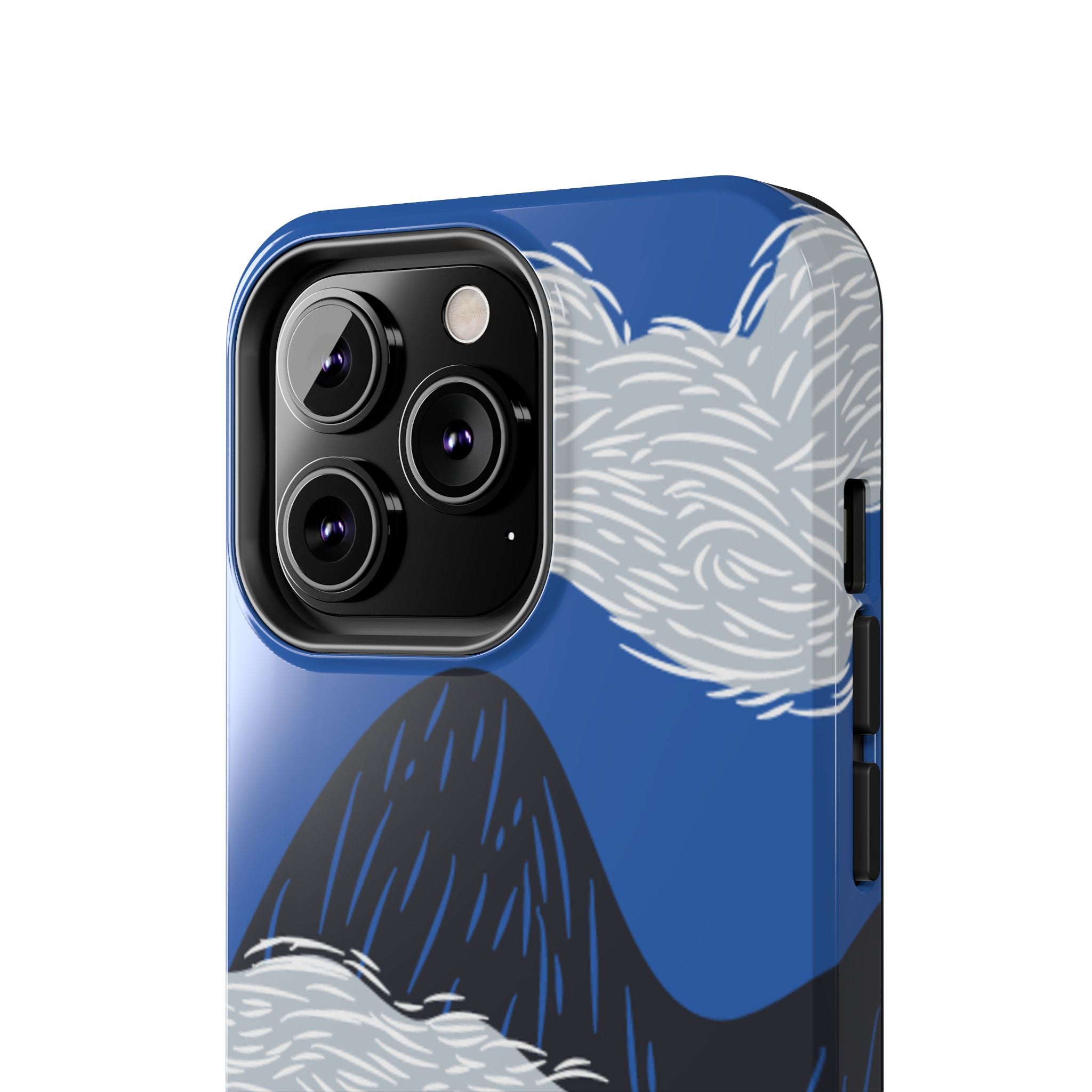 Phone Case — "God Is an Artist" Blue Mountain Protective Case