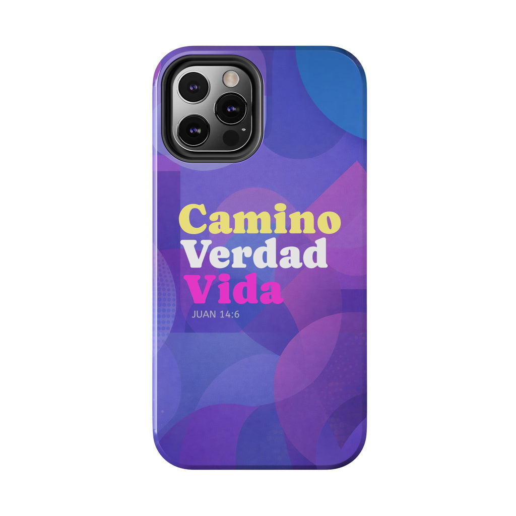 Phone Case — Camino Verdad Vida Spanish Faith Tough iPhone Case