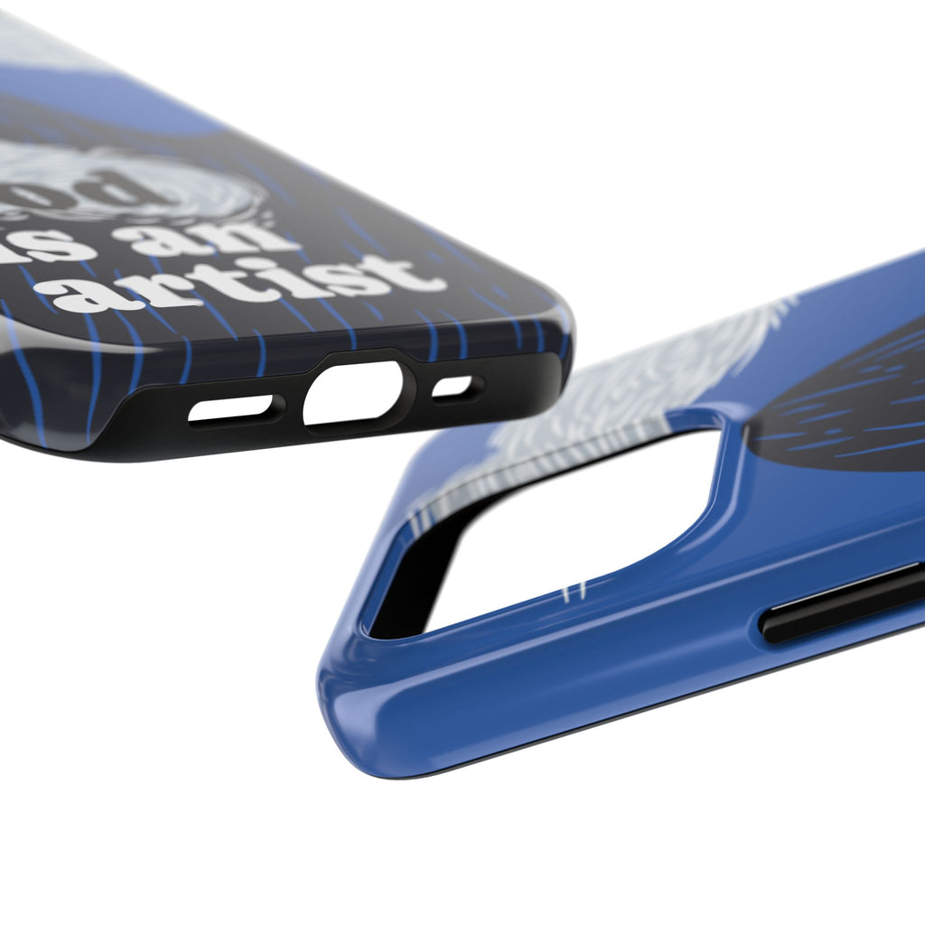 Phone Case — "God Is an Artist" Blue Mountain Protective Case