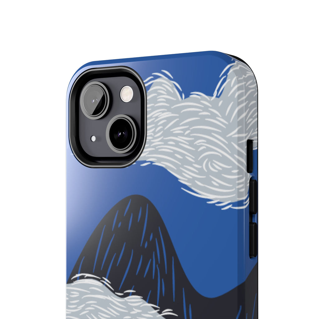 Phone Case — "God Is an Artist" Blue Mountain Protective Case