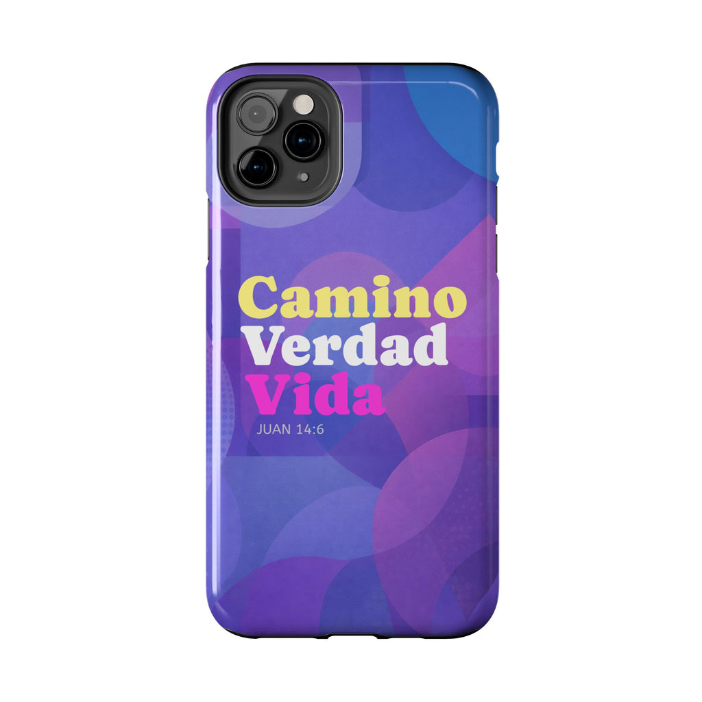 Phone Case — Camino Verdad Vida Spanish Faith Tough iPhone Case