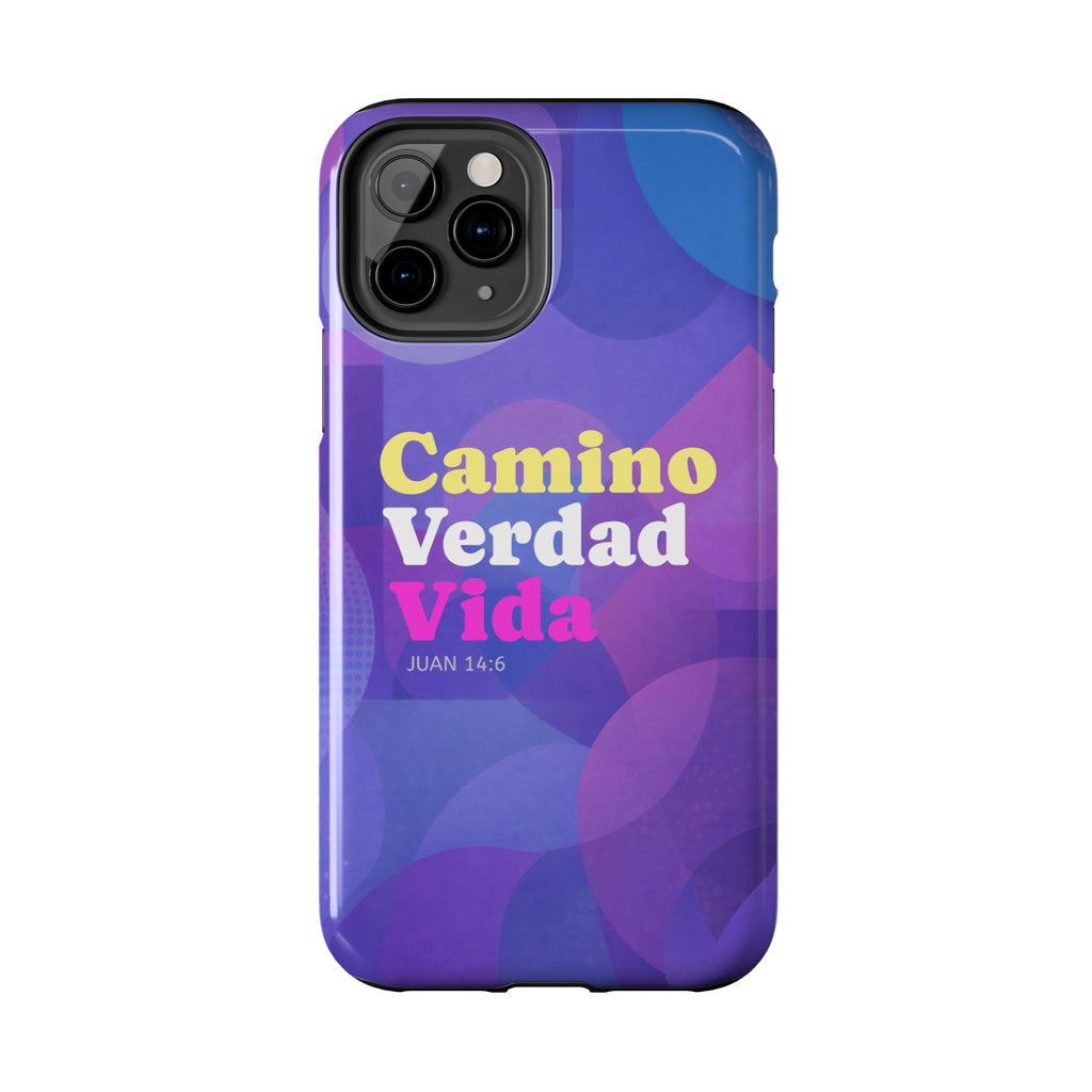 Phone Case — Camino Verdad Vida Spanish Faith Tough iPhone Case