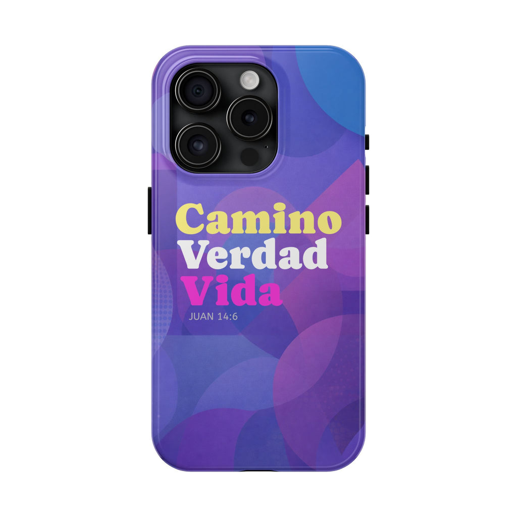 Phone Case — Camino Verdad Vida Spanish Faith Tough iPhone Case