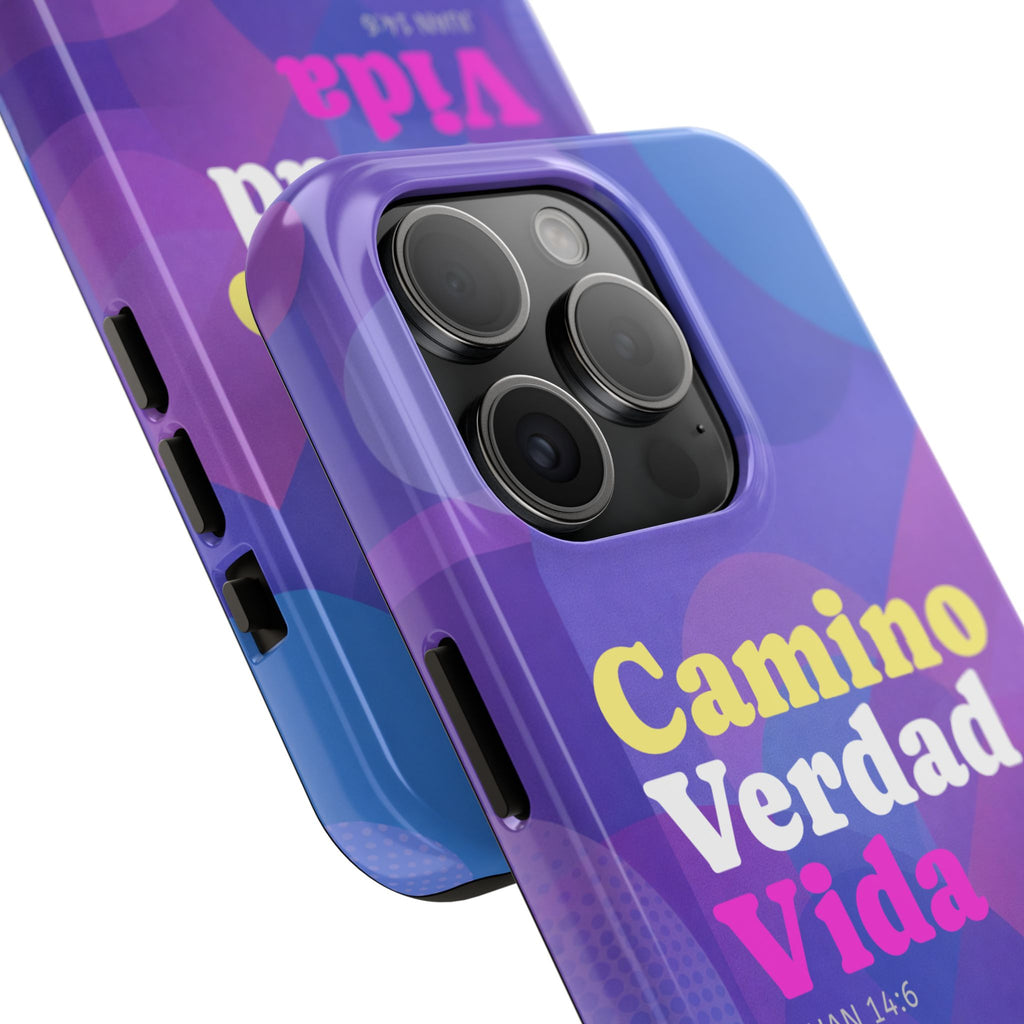 Phone Case — Camino Verdad Vida Spanish Faith Tough iPhone Case