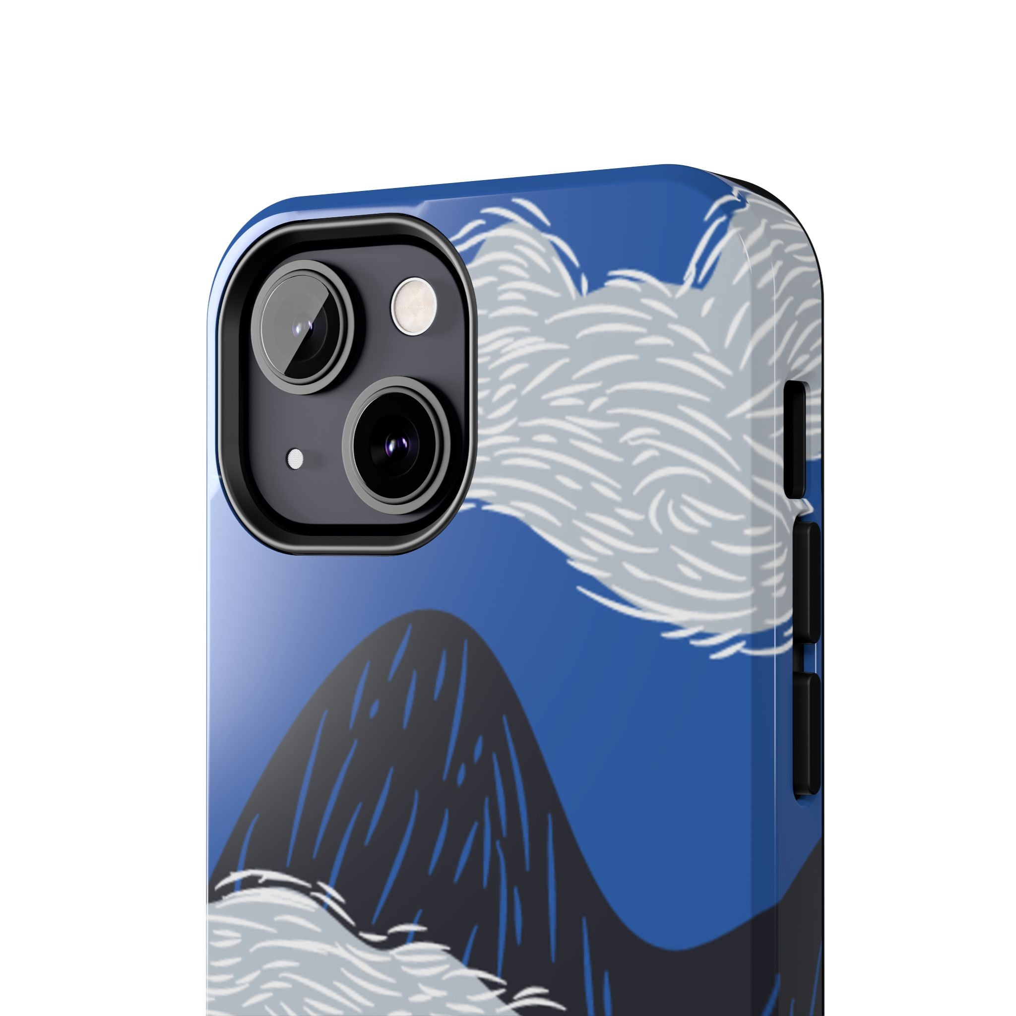 Phone Case — "God Is an Artist" Blue Mountain Protective Case