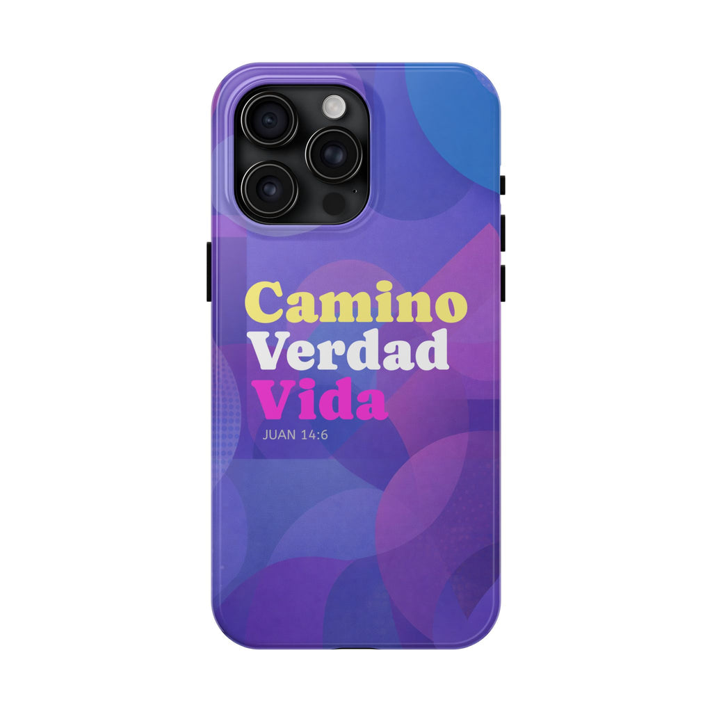 Phone Case — Camino Verdad Vida Spanish Faith Tough iPhone Case