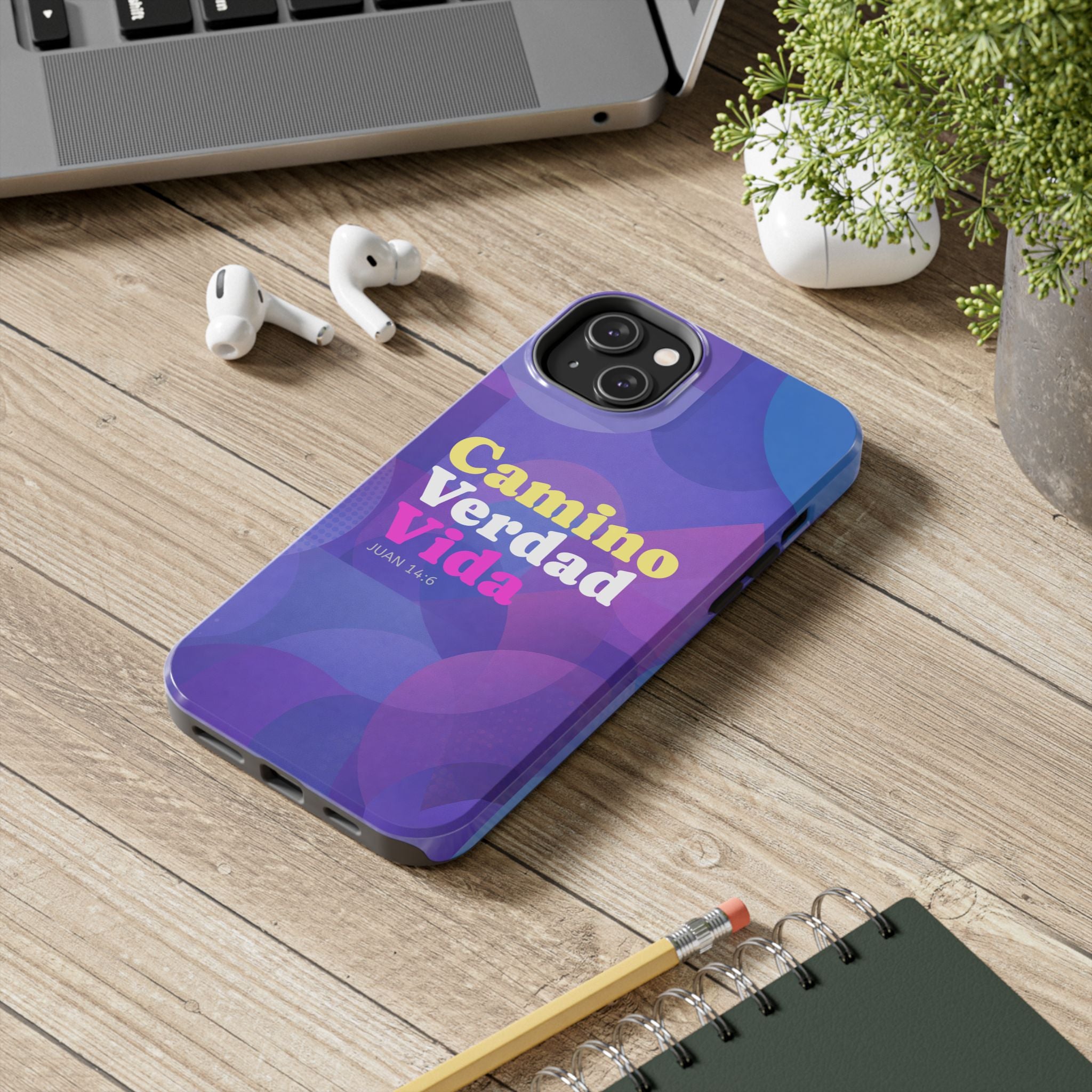 Phone Case — Camino Verdad Vida Spanish Faith Tough iPhone Case