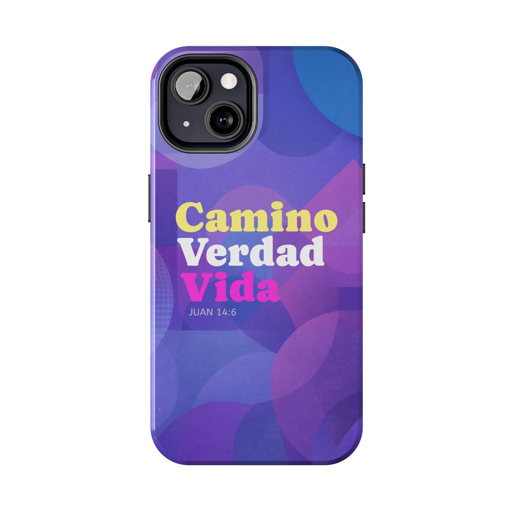 Phone Case — Camino Verdad Vida Spanish Faith Tough iPhone Case
