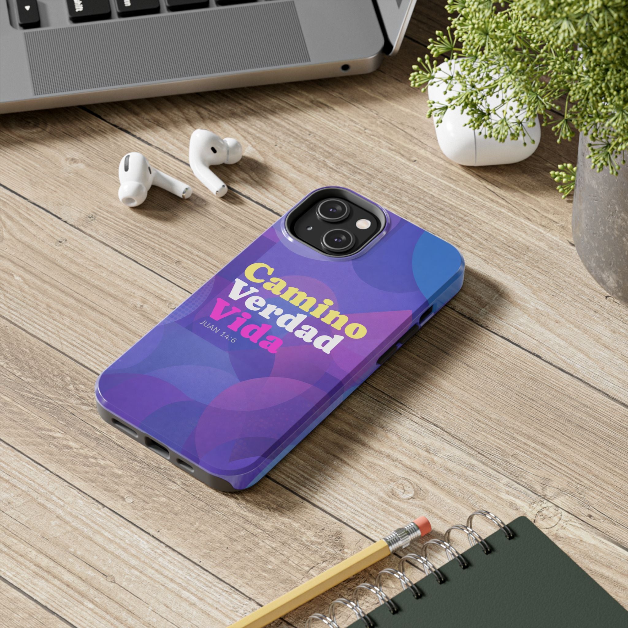 Phone Case — Camino Verdad Vida Spanish Faith Tough iPhone Case