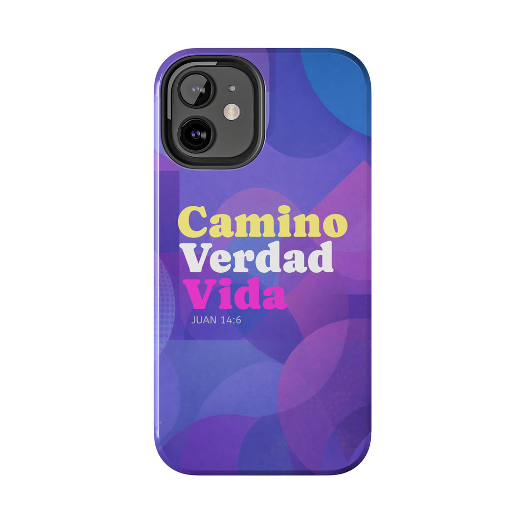 Phone Case — Camino Verdad Vida Spanish Faith Tough iPhone Case