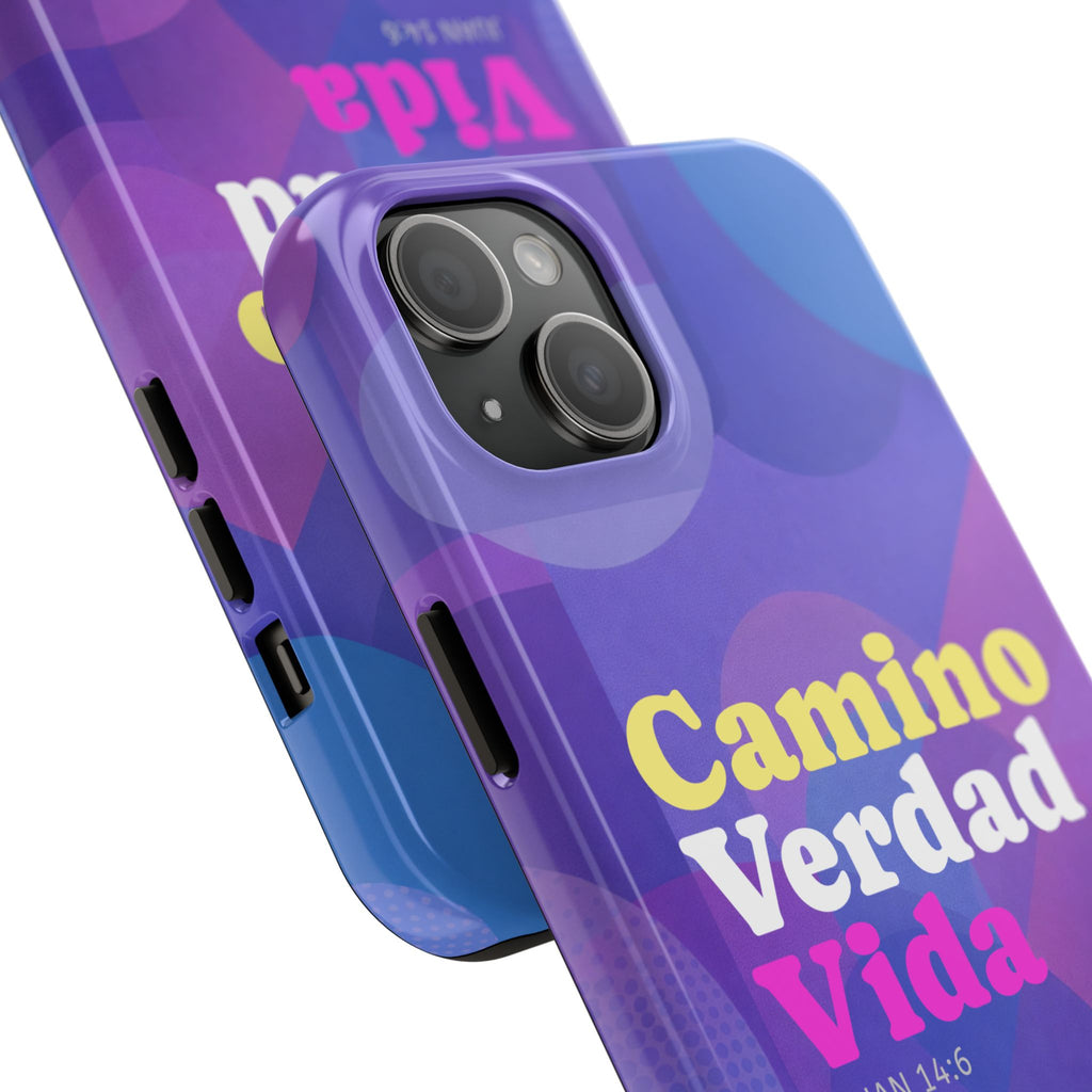 Phone Case — Camino Verdad Vida Spanish Faith Tough iPhone Case