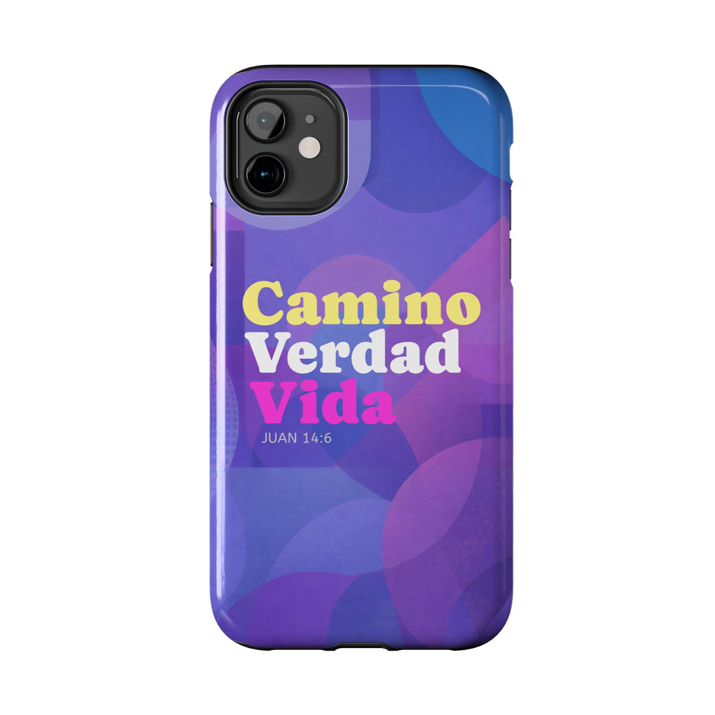 Phone Case — Camino Verdad Vida Spanish Faith Tough iPhone Case