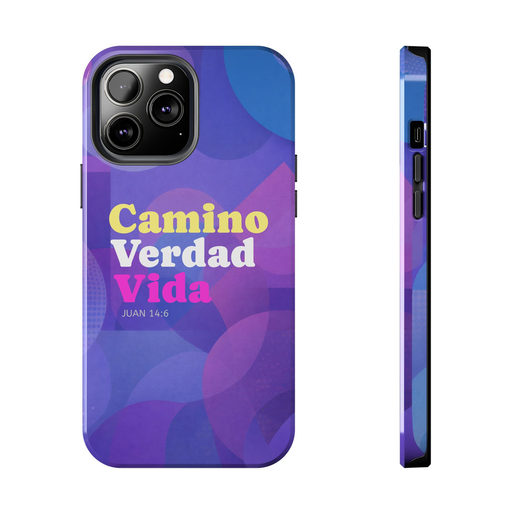 Phone Case — Camino Verdad Vida Spanish Faith Tough iPhone Case