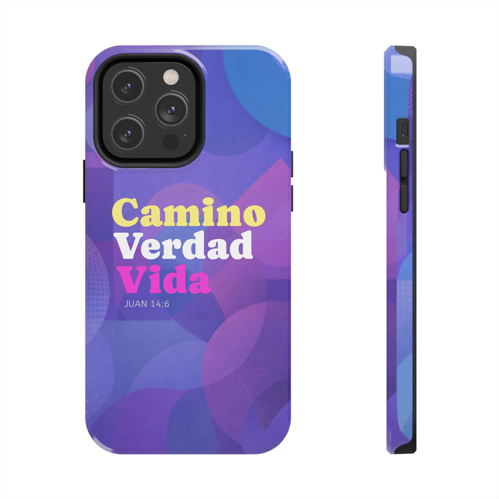 Phone Case — Camino Verdad Vida Spanish Faith Tough iPhone Case