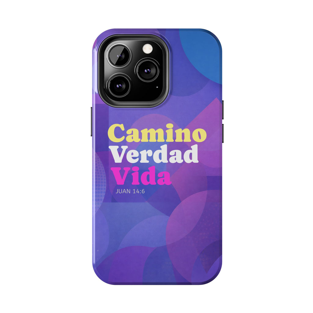Phone Case — Camino Verdad Vida Spanish Faith Tough iPhone Case
