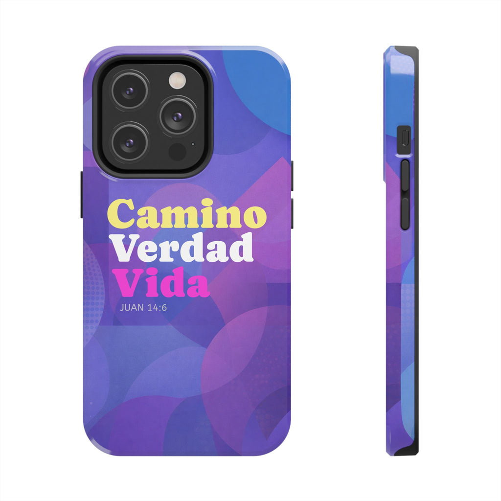 Phone Case — Camino Verdad Vida Spanish Faith Tough iPhone Case