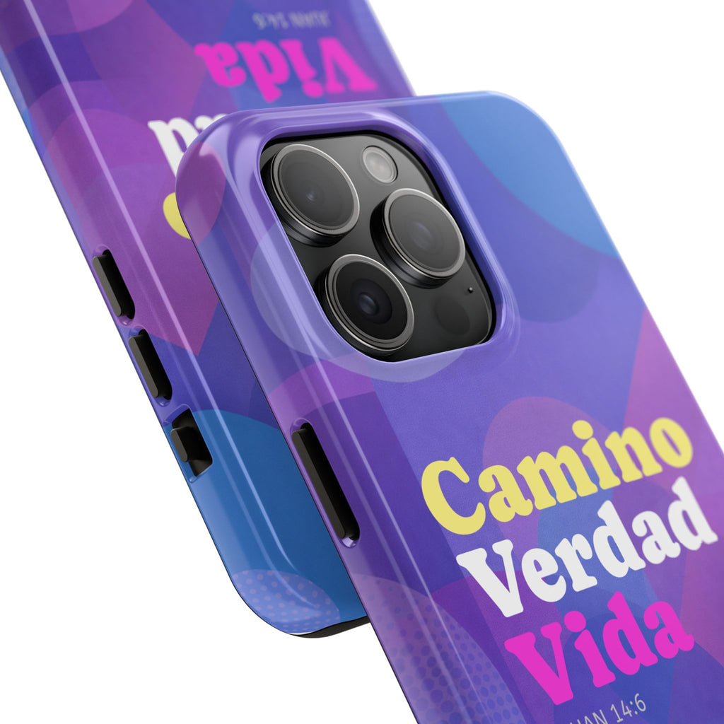 Phone Case — Camino Verdad Vida Spanish Faith Tough iPhone Case