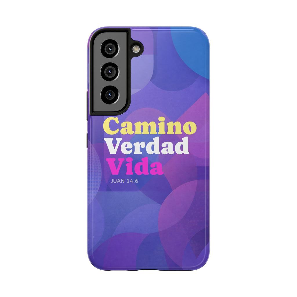 Phone Case — Camino Verdad Vida Spanish Faith Tough iPhone Case
