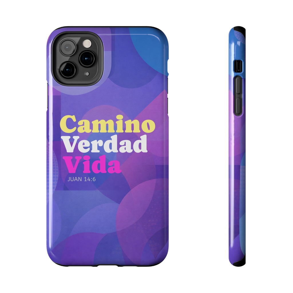 Phone Case — Camino Verdad Vida Spanish Faith Tough iPhone Case