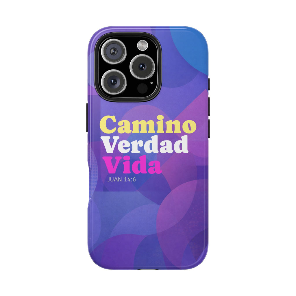 Phone Case — Camino Verdad Vida Spanish Faith Tough iPhone Case