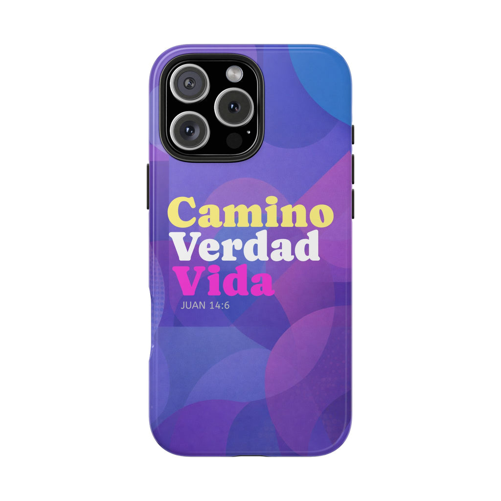 Phone Case — Camino Verdad Vida Spanish Faith Tough iPhone Case