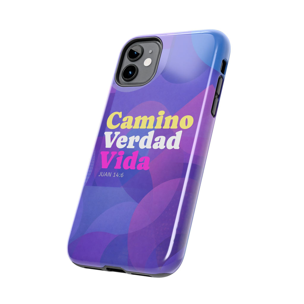Phone Case — Camino Verdad Vida Spanish Faith Tough iPhone Case