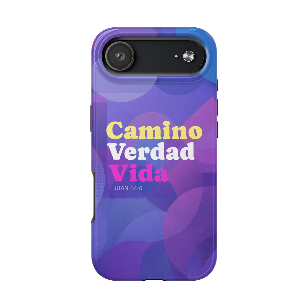 Phone Case — Camino Verdad Vida Spanish Faith Tough iPhone Case