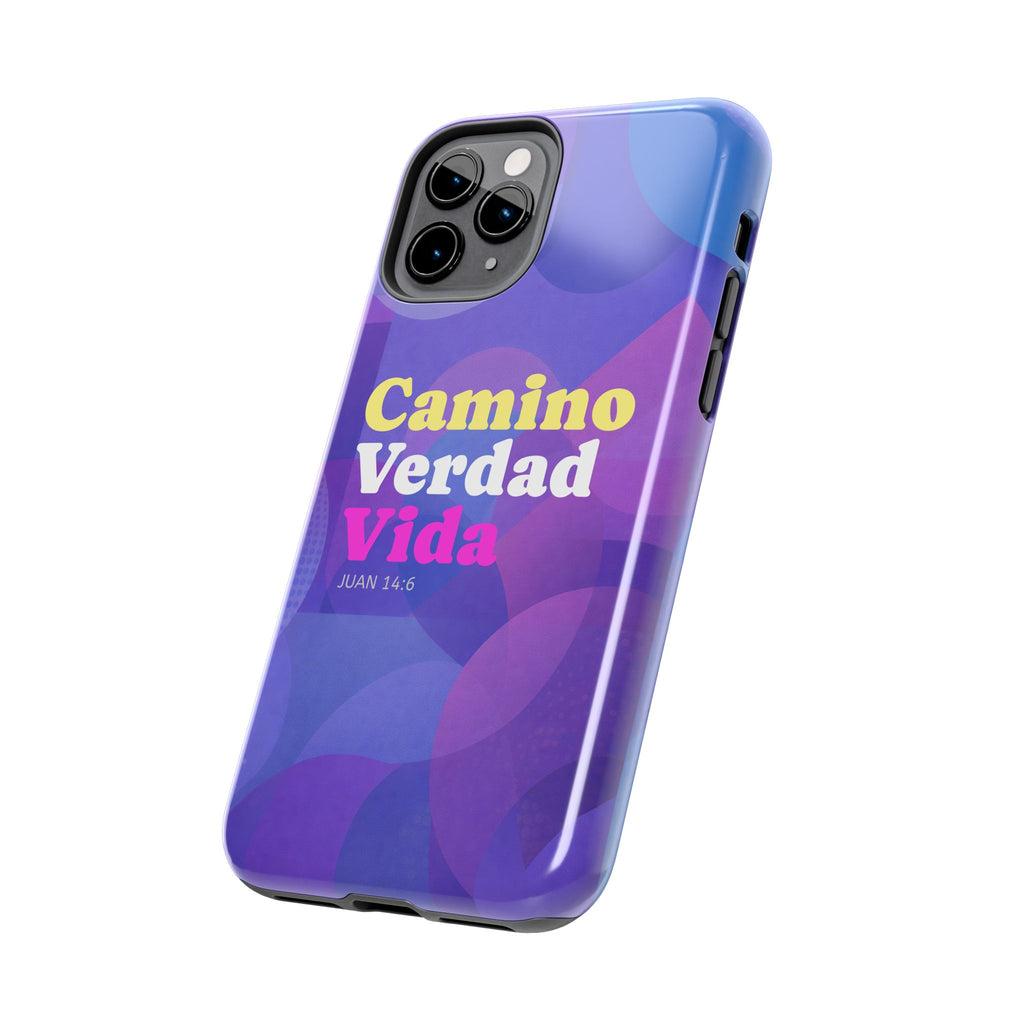 Phone Case — Camino Verdad Vida Spanish Faith Tough iPhone Case