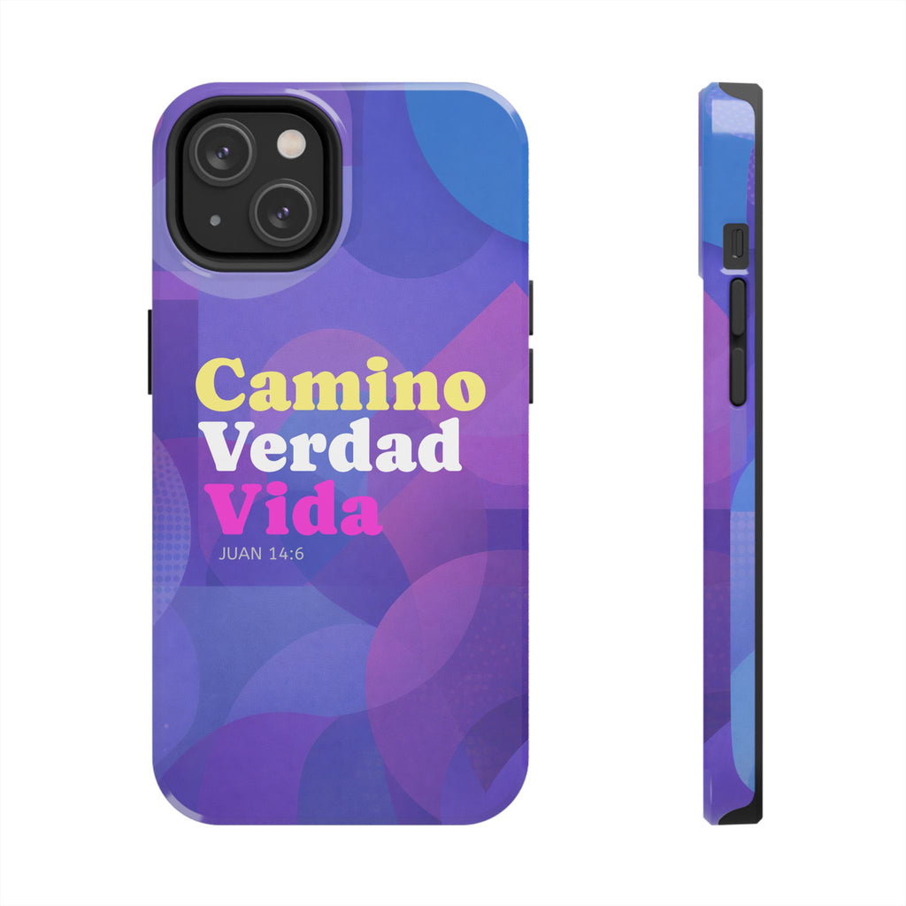Phone Case — Camino Verdad Vida Spanish Faith Tough iPhone Case
